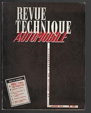 Revue technique automobile n°153
