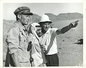 Lawrence of Arabia (Original photograph of Peter O'Toole, Gamil Ratib, and David Lean on the set ...