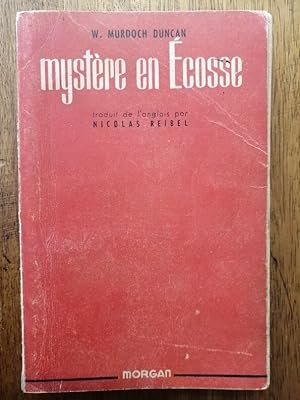 Mystère en Ecosse 1947 - MURDOCH DUNCAN W - Policier Polar Morgan série rouge Edition originale