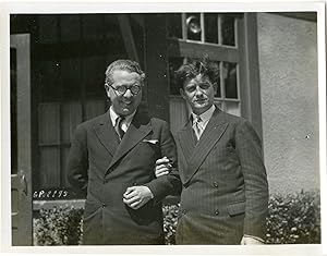 "Marcel PAGNOL et Claudio DE LA TORRE" Photo originale PARAMOUNT 1931