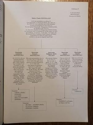 Notice généalogique sur la famille Montillet et Montillet de Grenaud Bugey Ain vers 2000 - GUYOT ...