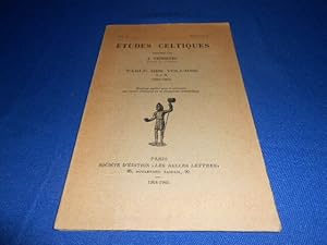 ETUDES CELTIQUES. Vol. X. Fasc. 3. Tables des Volumes I à X. (1936 -1963)