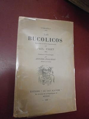 Las Bucolicos revirados en vèrses lengodoucians Edition originale. Tirée à 500 exemplaires.(N° 13...