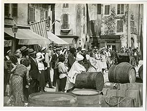 "Tournage du film MARIUS de Marcel PAGNOL" Photo originale PARAMOUNT 1931