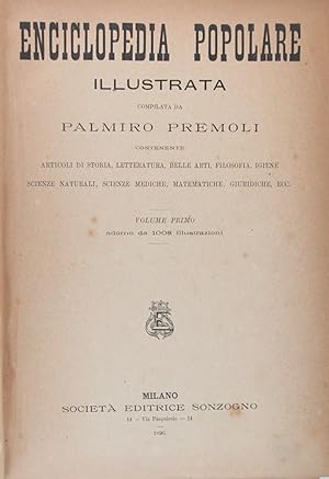 Enciclopedia Popolare Illustrata compilata da Palmiro Premoli