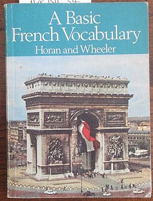 Basic French Vocabulary, A