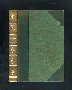 POEMS bound together with 1914 & OTHER POEMS [Contemporary leather binding]