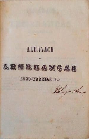 ALMANACH DE LEMBRANÇAS LUSO-BRASILEIRO PARA 1858.