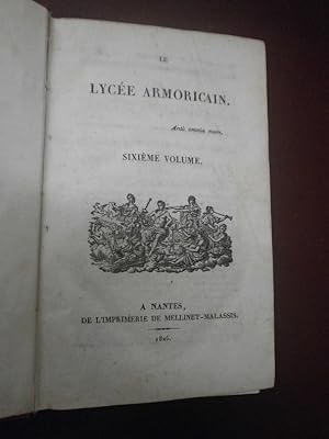 Le Lycée Armoricain. 6e volume. (livraison 31 à 36).