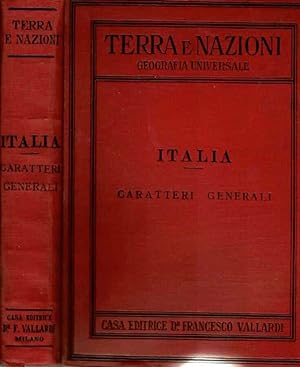 Terra e Nazioni L'Italia caratteri generali