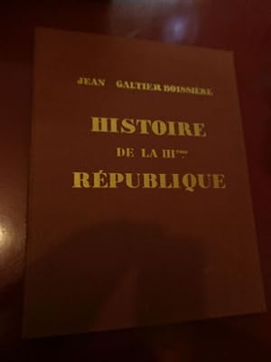 Histoire de la IIIe république