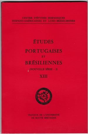 Etudes portugaises et brésiliennes, XIII [nouvelle série, 2]