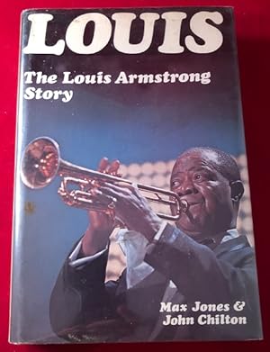 LOUIS: The Louis Armstrong Story (W/ PHOTO BOOKPLATE SIGNED BY "SATCHMO" HIMSELF)