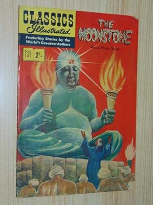 Classics Illustrated #102. The Moonstone Aust/UK Edition 2 shillings , HRN 129, Good/Very Good 3....