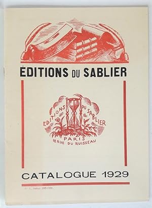 Editions du Sablier. 1929.