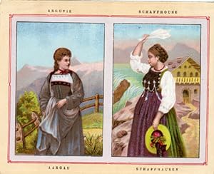 AntiqueCostumePrint-AARGAU-SCHAFHAUSEN-SWITZERLAND-1892
