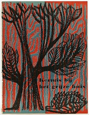 Original Print-KERMIS-GRIJZE HUIS-FAIR-FOREST-Elffers-Harmsen-1949