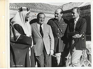 Lawrence of Arabia (Original keybook photograph Alec Guinness, Sam Spiegel, Jack Hawkins, and Dav...