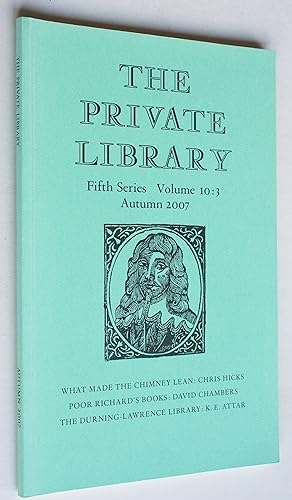 The Private Library Fifth Series Volume 10:3