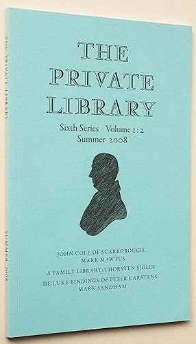The Private Library Sixth Series Volume 1:2
