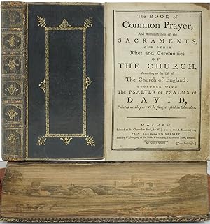 The Book of Common Prayer. with Foredge painting of St. Albans