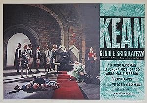 "KEAN" / Réalisé par Vittorio GASSMAN en 1956 avec Vittorio GASSMAN, Eleonora ROSSI DRAGO, Anna M...