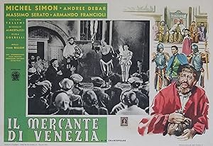"LE MARCHAND DE VENISE" / Réalisé par Pierre BILLON en 1952 avec Michel SIMON, Andrée DEBAR, Mass...