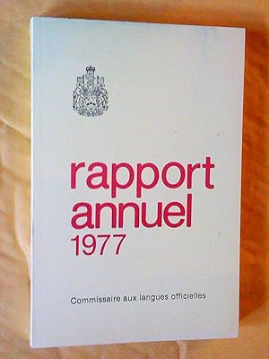 Rapport annuel 1977 - Annual Report 1977