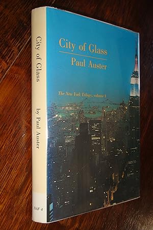 CITY OF GLASS (rare 1st printing in rare 1st state DJ)