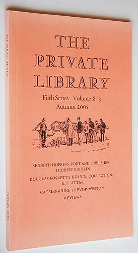 The Private Library Fifth Series Volume 8:3