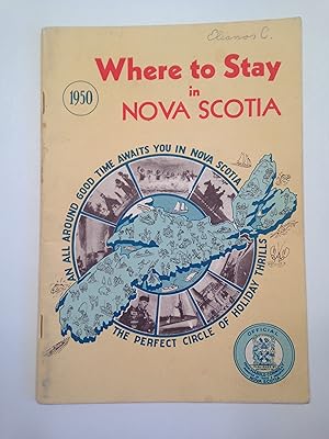 Where to Stay in Nova Scotia 1950