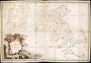 Map of Massachusetts proper compiled from Actual Surveys made by Order of the General Court, and ...