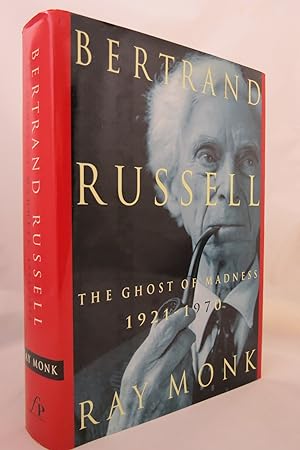 BERTRAND RUSSELL 1921-1970, the Ghost of Madness (DJ is protected by a clear, acid-free mylar cover)