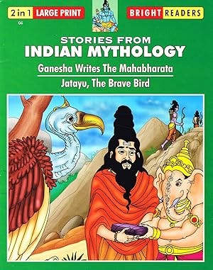 Stories From Indian Mythology : 2 In 1 Stories : Volume 6 : " Ganesha Writes The Mahabharata " / ...