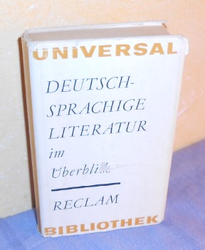 Deutschsprachige Literatur im Überblick (Reclam Universalbibliothek)