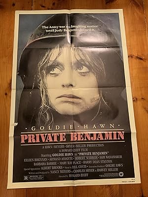 Private Benjamin One Sheet 1980 Goldie Hawn, Eileen Brennan