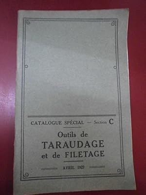 Catalogue Etablissements Ferdinand Durand Outils de taraudage & filetage 1933.