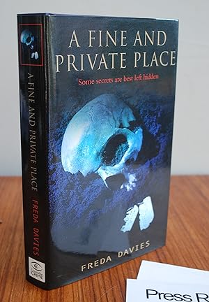 A Fine and Private Place - SIGNED & DATED UK 1st EDITION 1st IMPRESSION with original letter from...