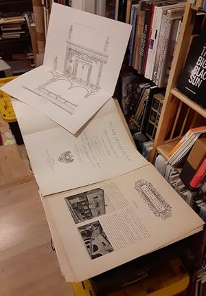 Palast-Architektur. Von Ober-Italien und Toscana. Vom XVIII. bis XVII. Jahrhundert. Venedig. Mit ...