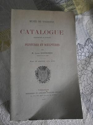 Catalogue descriptif & annoté des peintures & sculptures du Musée Narbonne.