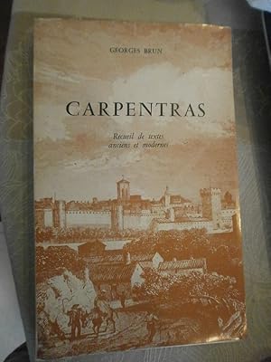 Carpentras - Recueil de textes anciens & modernes (Edition originale numérotée.)