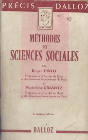 Méthodes des sciences sociales.