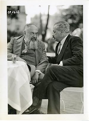 "Tristan BERNARD et Alfred SAVOIR" Photo originale PARAMOUNT 1931