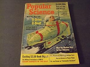 Popular Science Jan 1964 100,000 Test On Chevelle, U-Drive U-Boat