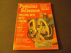 Popular Science Feb 1964 New 4-Cylinder Engine, 21-Page Boat Section