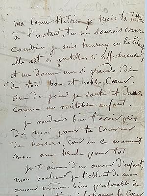 Lettre d'amour à Héloïse Florentin