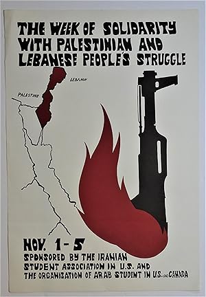 ( Political protest - Original poster) The Week of Solidarity With Palestinian and Lebanese Peopl...