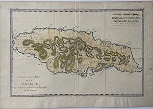Carte de L'Isles de la Jamaique