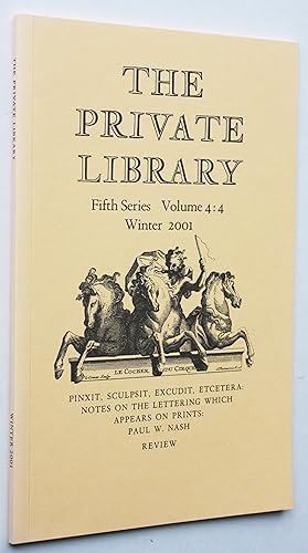 The Private Library Fifth Series Volume 4:4