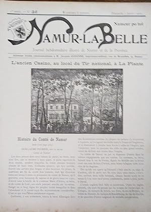 HISTOIRE DU COMTE DE NAMUR- en 52 fascicules NAMUR LA BELLE Journal hebdomadaire illustré de Namu...